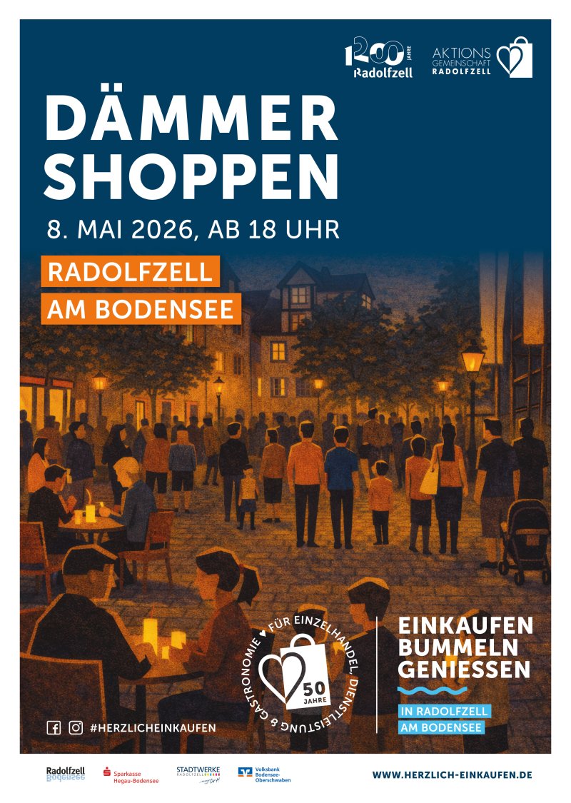 DämmerShoppen – وسط مدينة رادولفزيل يتحول إلى منصة عرض!