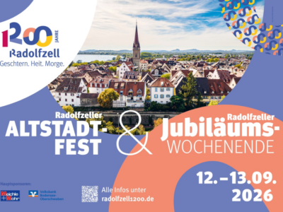 Jubiläumswochenende mit traditionellem Altstadtfest