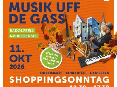 Verkaufsoffener Sonntag "Musik uff de Gass"